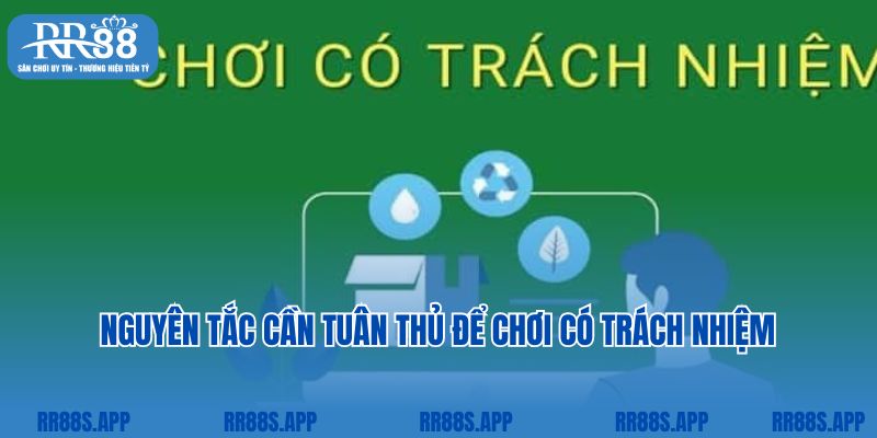 Những nguyên tắc cần tuân thủ để chơi có trách nhiệm RR88